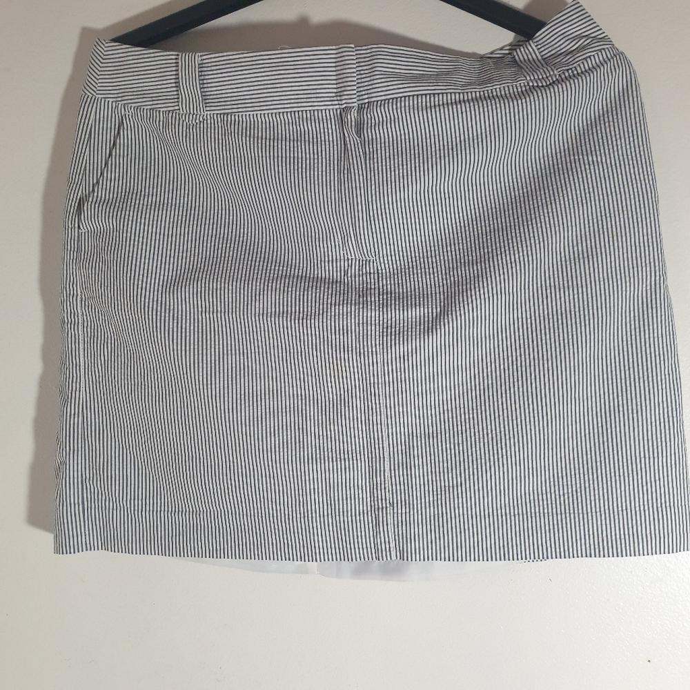 Ann Taylor A-Line Mini skirt 18" long.